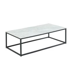 Table Basse TELMA Marbre Blanc Naturel 120cm 9 Table Basse TELMA Marbre Blanc Naturel 120cm -Meuble Déco Soldes table basse telma marbre blanc naturel 120cm 3