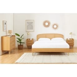 Table De Chevet LEON Placage Chêne Et Cannage Rotin 2 Tiroirs 12 Table De Chevet LEON Placage Chêne Et Cannage Rotin 2 Tiroirs -Meuble Déco Soldes table de chevet leon placage chene et cannage rotin 2 tiroirs 3