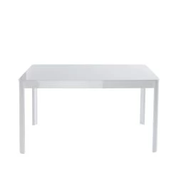 Table à Manger DAVIA Laqué Blanc Brillant 140cm 10 Table à Manger DAVIA Laqué Blanc Brillant 140cm -Meuble Déco Soldes table de sejour davia laque blanc brillant l140cm 4