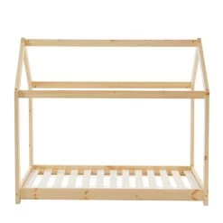 Lit Enfant Cabane TINY Pin Naturel 70x140 Sommier Inclus 8 Lit Enfant Cabane TINY Pin Naturel 70x140 Sommier Inclus -Meuble Déco Soldes tiny70140na lit cabane bois 2