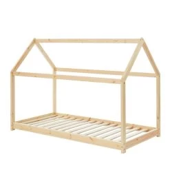Lit Enfant Cabane TINY Pin Naturel 70x140 Sommier Inclus 9 Lit Enfant Cabane TINY Pin Naturel 70x140 Sommier Inclus -Meuble Déco Soldes tiny70140na lit cabane bois 3